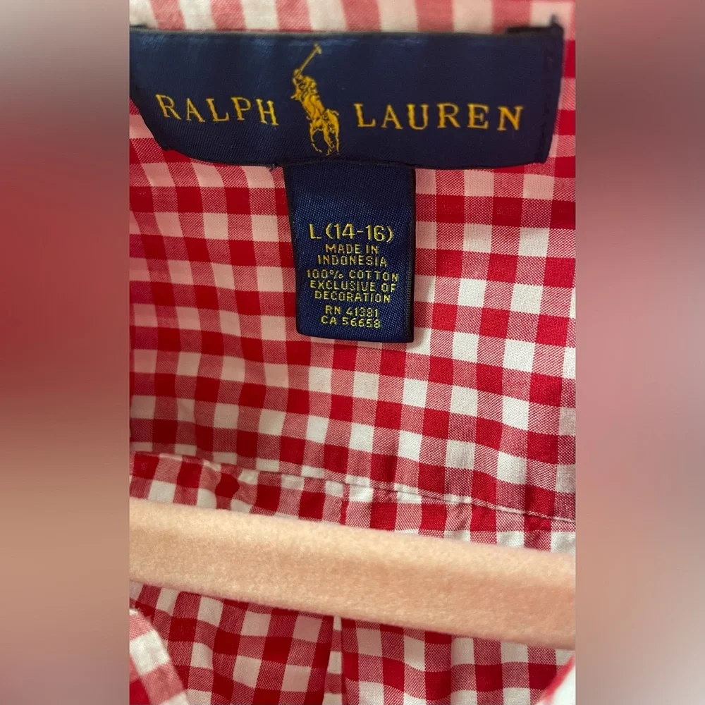 Boys L 12-14 Ralph Lauren Shirt NWOT